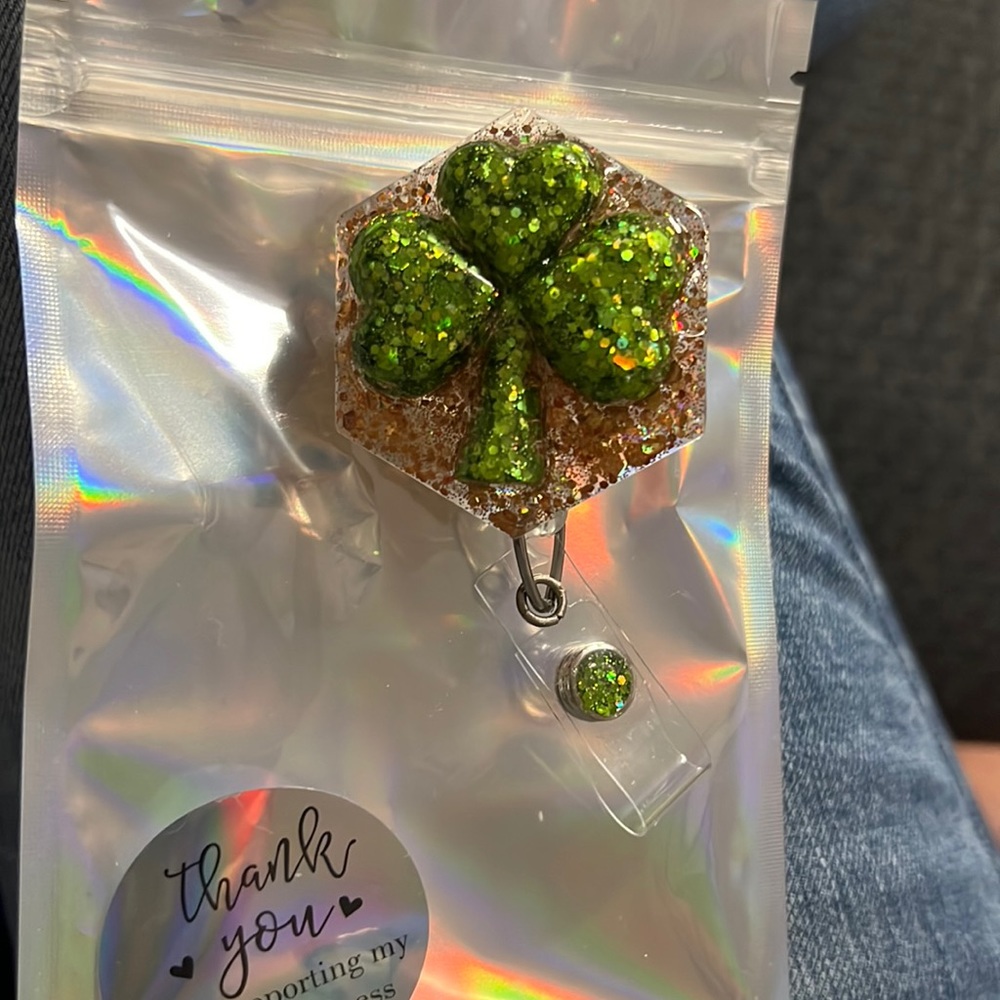 St Patrick’s work badge
